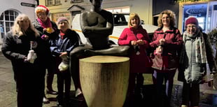 Chepstow Knitters spread festive cheer