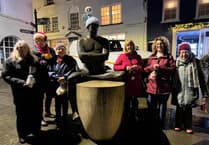 Chepstow Knitters bring holiday joy to town