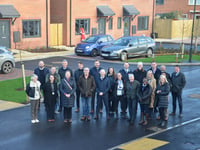 Tenants move into
redeveloped homes