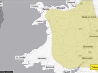 Snow and ice warning issued  across area
