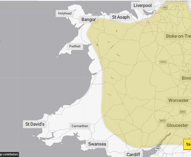 Snow and ice warning issued  across area