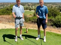 Twin brothers proving big hit together at Ross Golf Club 