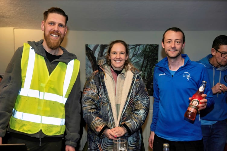 Monmouth's own Ben Saunders, First male V40 and Spirit runner