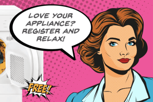 Householders are being encouraged to register household appliances to help reduce the risk of fires and other safety incidents.