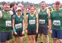 Blazers have a blast in final X-C race of winter series