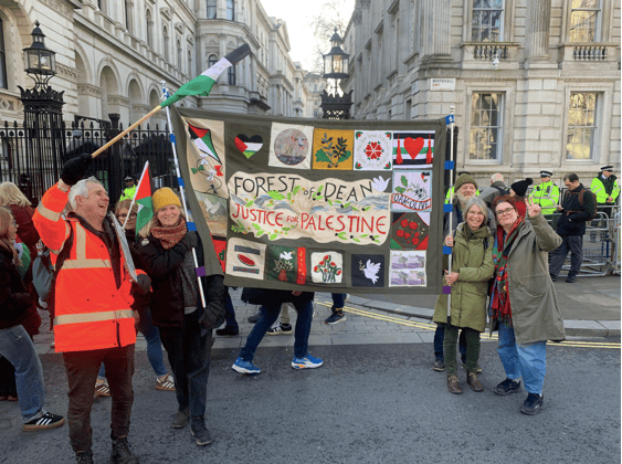 Forest of Dean activists join London protest