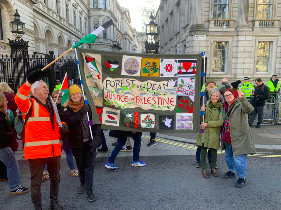 Palestine demo in London