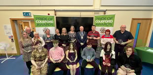 Coleford volunteers are honoured