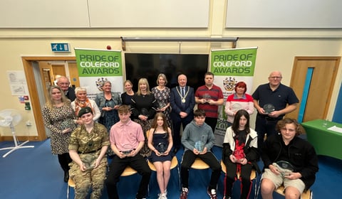 Coleford volunteers are honoured