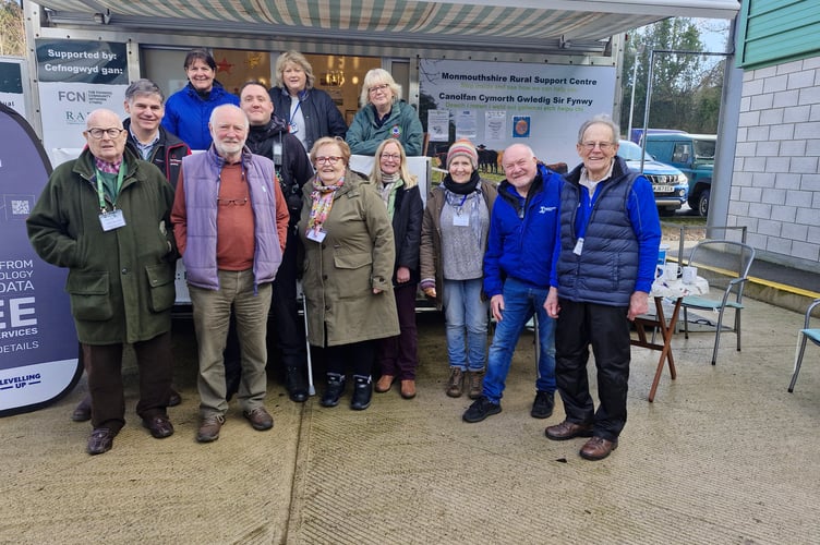 Photograph attached shows the Trustees, Volunteers and Agencies that were in attendance on 4th February.