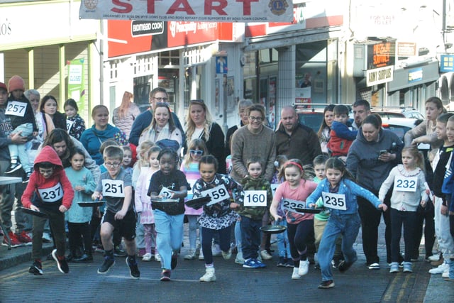 It’s flipping great fun at the annual pancake races