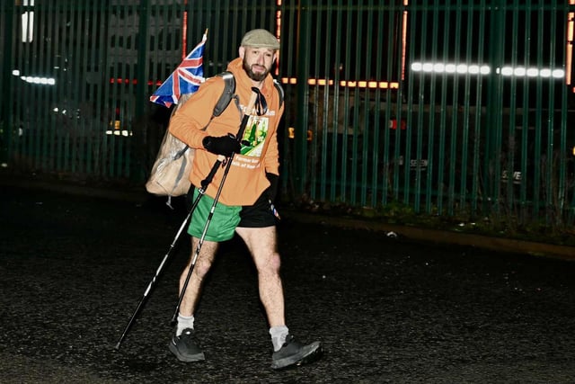Sam begins 142-mile walk to raise farmers' mental health issues