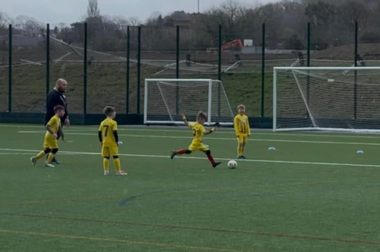 Oliver Overthrow shows fantastic technique with this free kick
