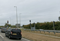 Crash caused traffic build-up in Forest of Dean