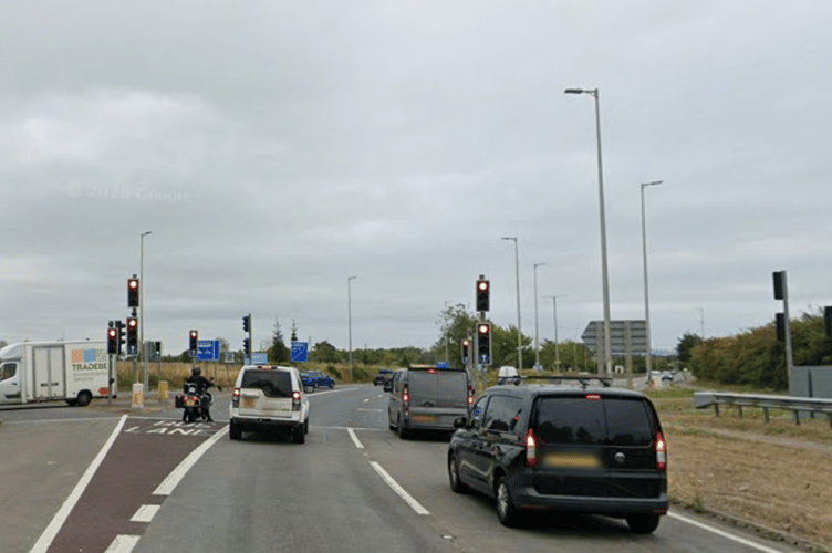 B4215 in Highnam, onto the A40