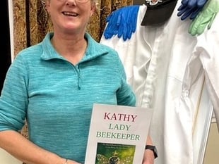 Kathy creates a buzz at WI meeting