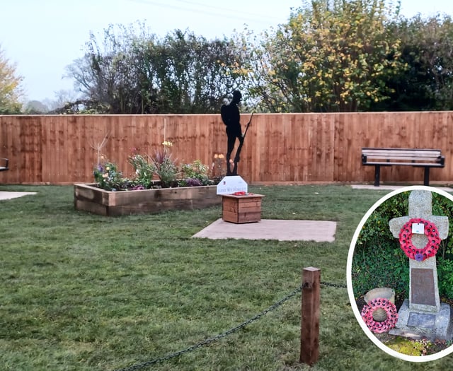 Plans to relocate village War Memorial to new location