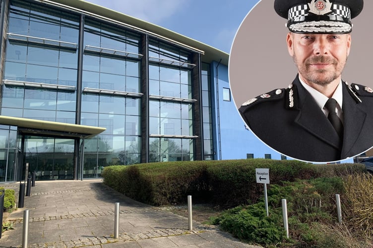 Police headquarters and Rod Hansen