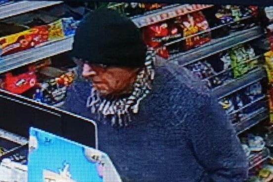 When last seen, missing man Graham was wearing a black beanie hat, a black and white checked scarf, a dark blue jumper and blue jeans, with black trainers.