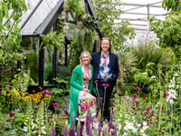 Garden designer prepares for Chelsea