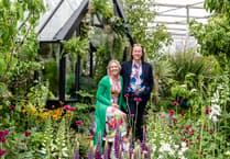 Garden designer prepares for Chelsea