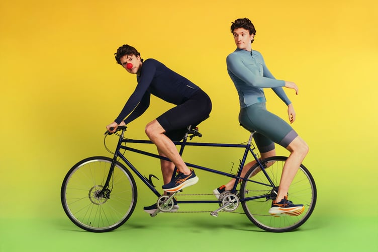 LONDON, UNITED KINGDOM - JANUARY 2026: Greg is taking on Radio 1's Longest Ride for Red Nose Day. This epic 8 day challenge will see Greg cycling 1000km's from Weymouth to Edinburgh setting off Friday 13th and finishing on Red Nose Day! Taken in London on the 26th January 2026. (Photo by Jack Margerison/Comic Relief)