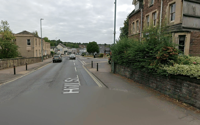 Fire at commercial property blocks route through Lydney