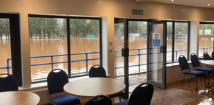 Rotary's generous grant for flooded pavilion