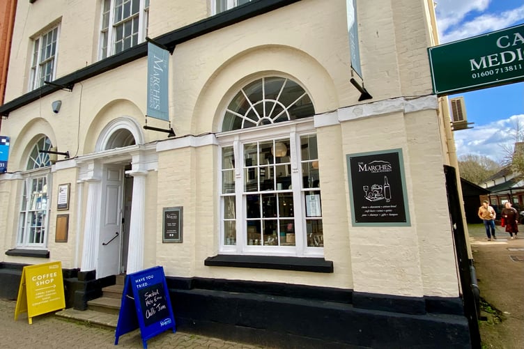 Edward Johns broke into the Marches Deil in Monmouth
