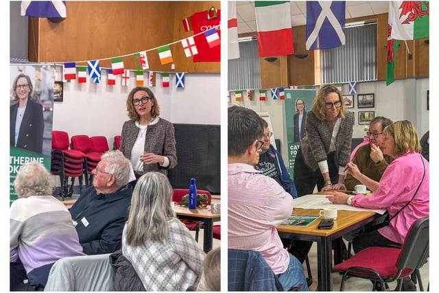 Monmouthshire MP hosts community coffee morning in Caldicot