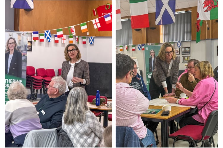 Catherine Fookes in Caldicot