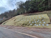 A40 rockfall repairs have been completed