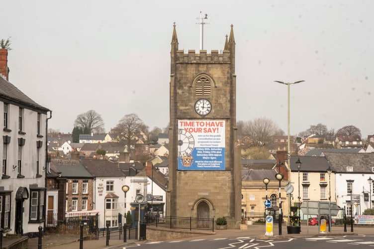 The public is being consulted on funding work to restore the Coleford clocktower.