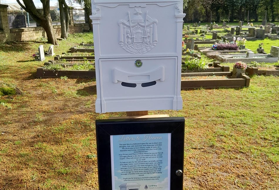 'Letters to Heaven' postbox comforts Lydney locals