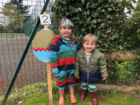 Easter Egg hunt delights at Lydney Park