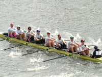 Wye duo storm to centenary victory with world champion four