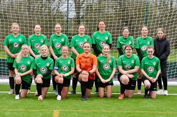 Ross Juniors Ladies have been crowned Herefordshire Women's League champions