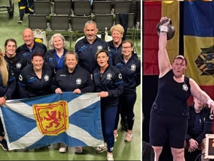 Woman uses kettlebells to rebuild life and compete internationally