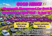 Monmouth showground car boot is back!