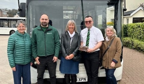 Eco-friendly bus travel to Devauden Festival