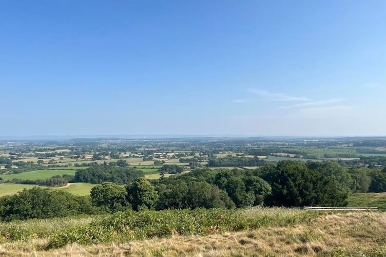 Glynchbrook from the Malverns