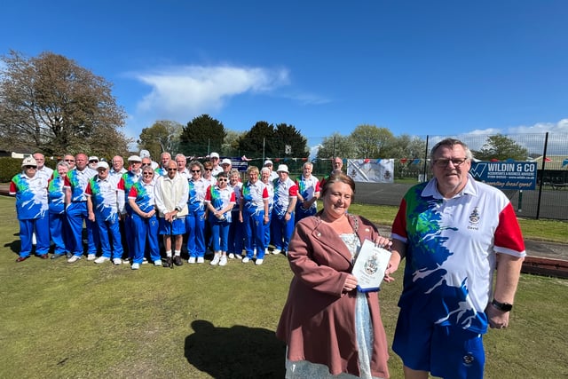 Bowls club celebrates 100th anniversary