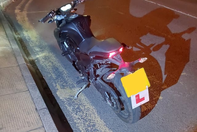 Motorcyclist charged on suspicion of drink-driving and no insurance