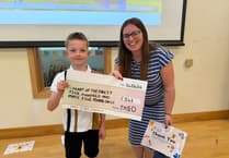 Theo's playground fundraising success