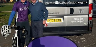 Man cycling coastline for charity