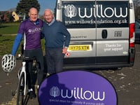 Man cycling coastline for charity