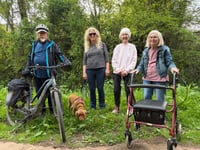 Cycle track woes for Coleford community group