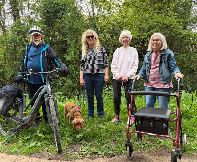 Cycle track woes for Coleford community group