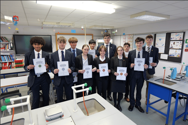 Monmouth students triumph at Royal Chemistry Olympiad