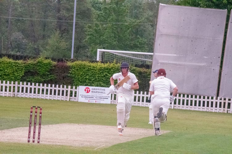 Ben Ferguson scored 50 on his Lydney debut.